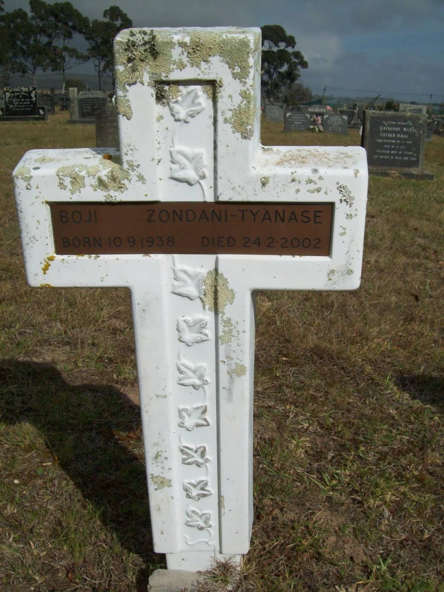 BOJI Zondani Tynase Boji 1938-2002
