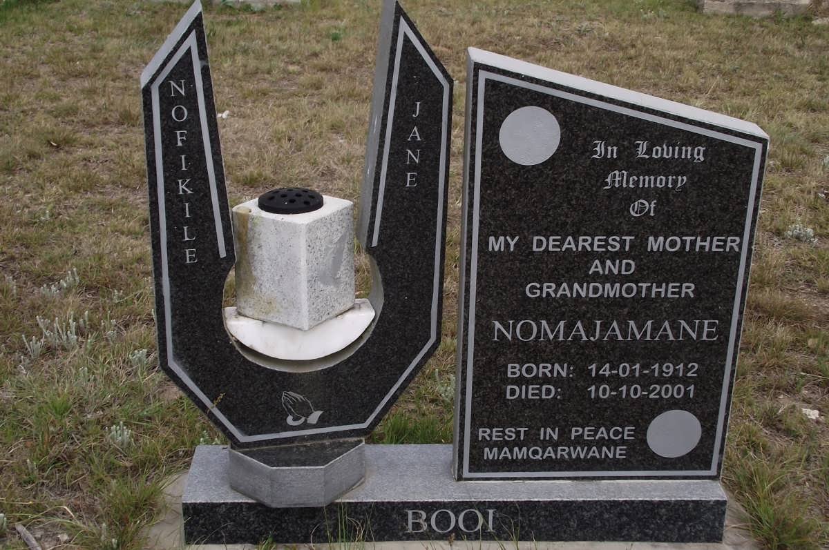 BOOI Nofikile Jane 1912-2001