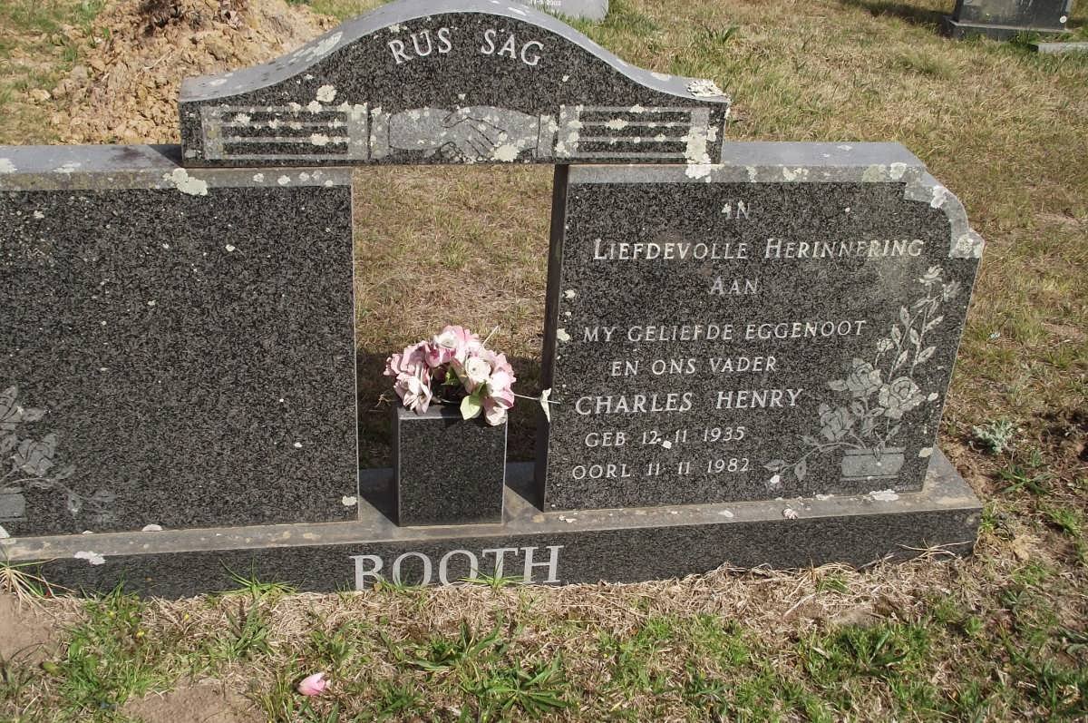 BOOTH Charles Henry 1935-1982