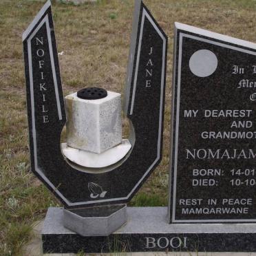 BOOI Nofikile Jane 1912-2001