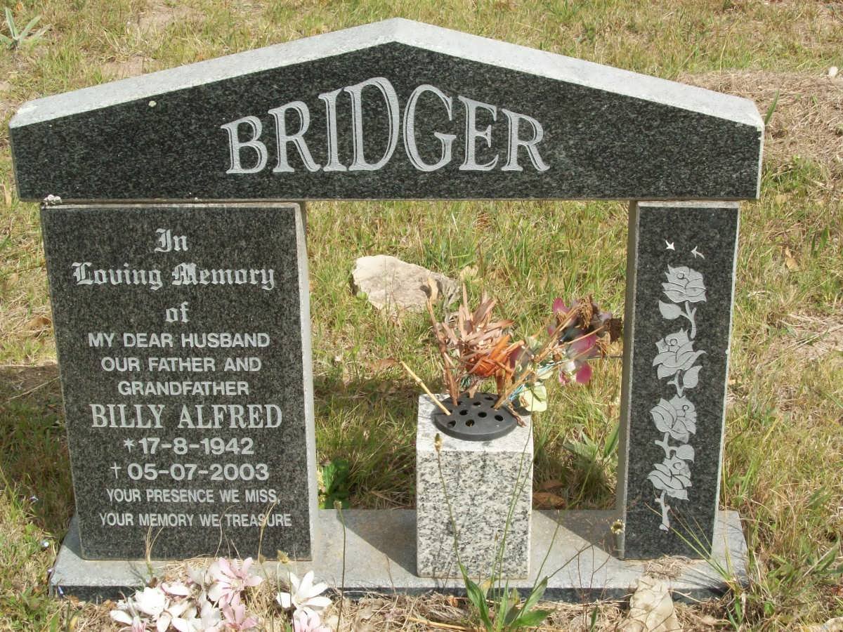 BRIDGER Billy Alfred 1942-2003