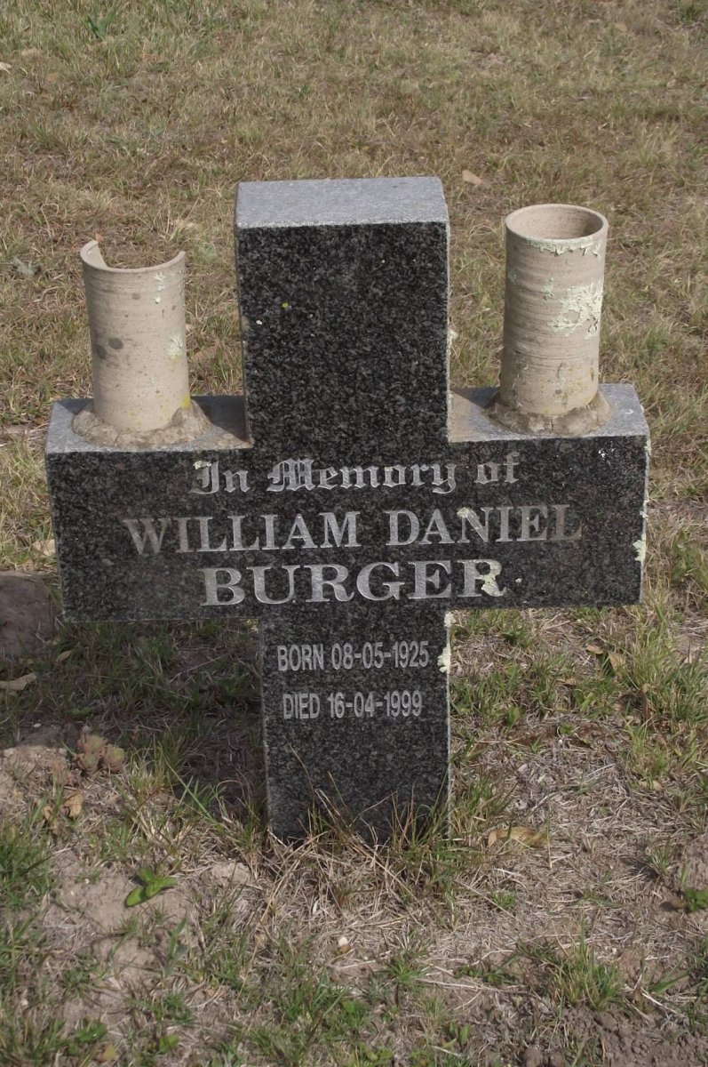 BURGER William Daniel 1925-1999