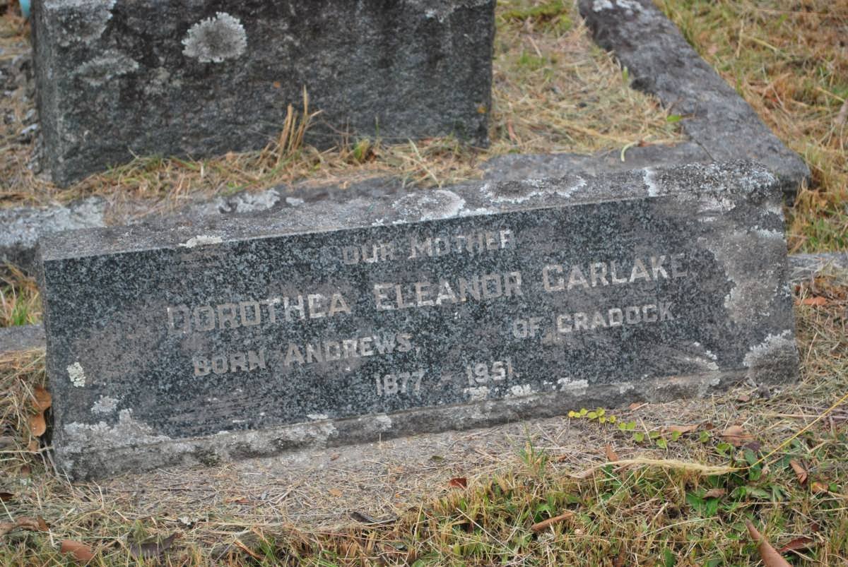 CARLAKE Dorothea Eleanor nee ANDREWS 1877-1951