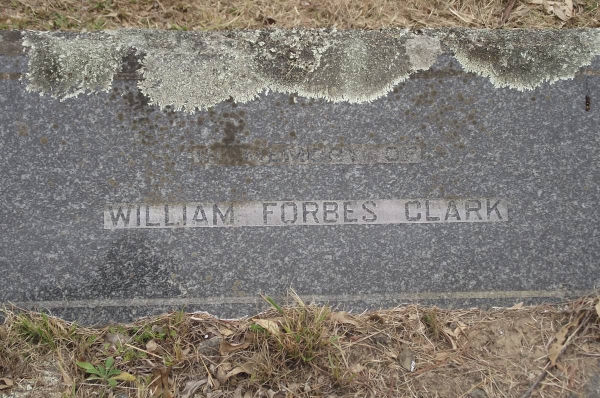 CLARK William Forbes