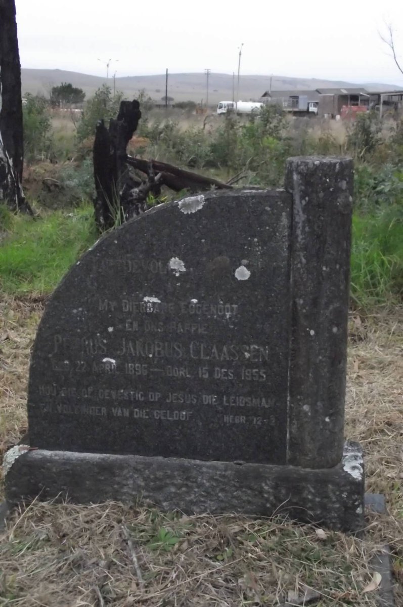 CLAASSEN Petrus Jacobus 1896-1955