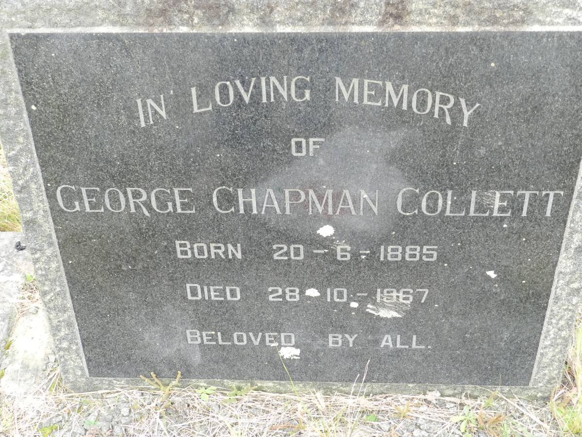 COLLETT George Chapman 1885-1967