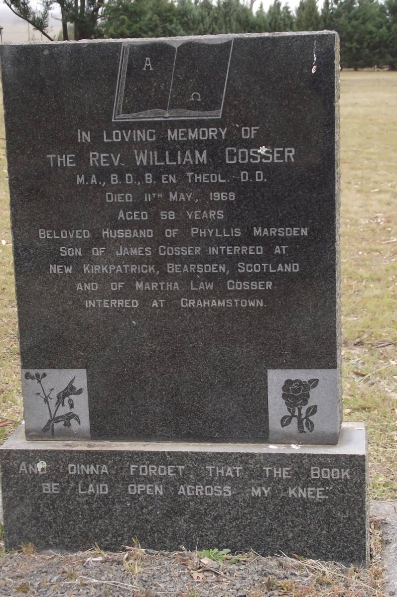 COSSER William -1968