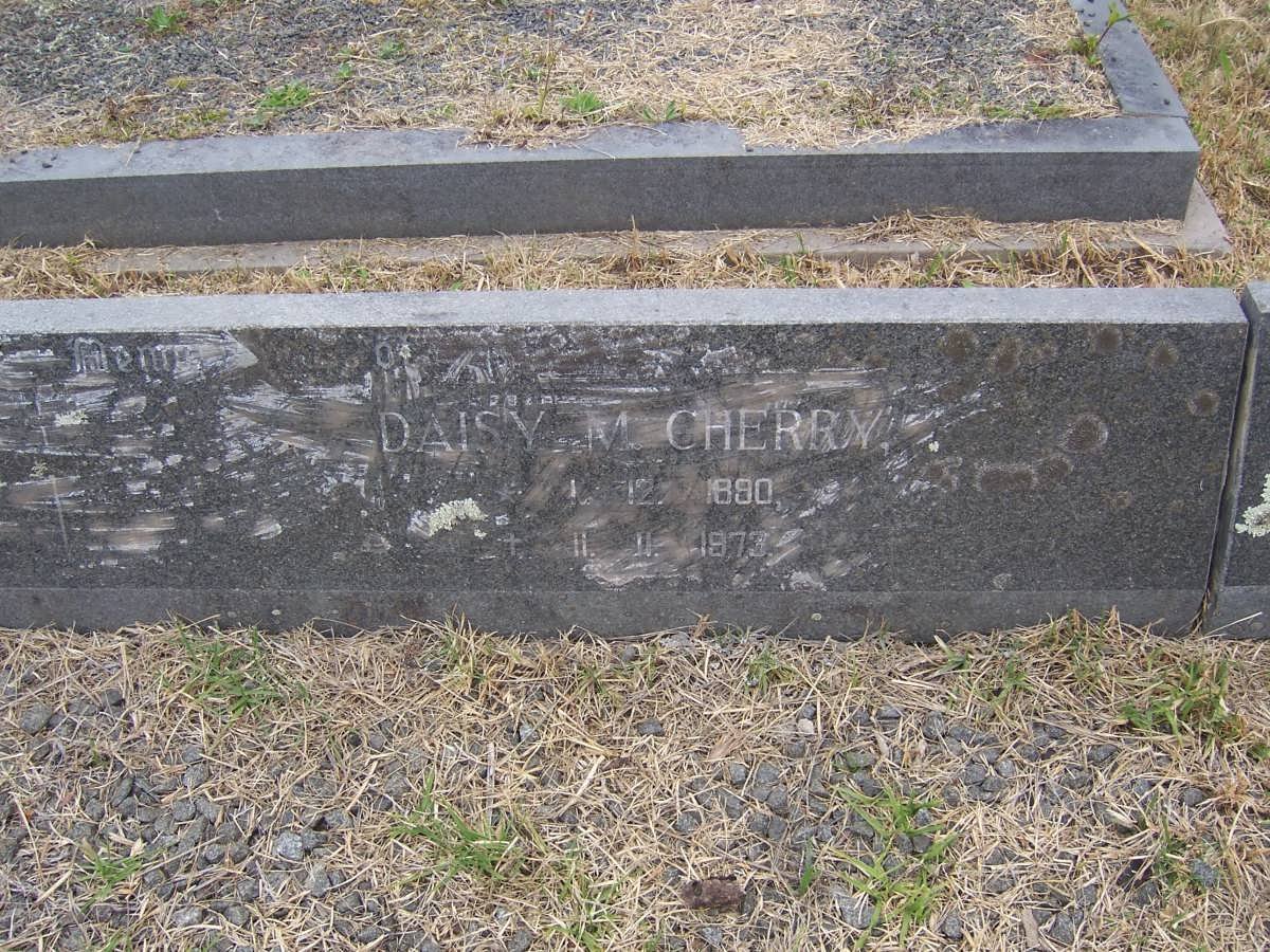 CHERRY Daisy M. 1890-1973