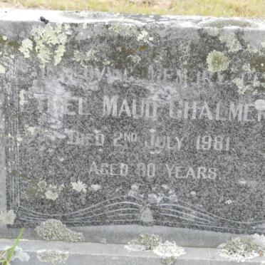 CHALMERS Ethel Maud -1981 