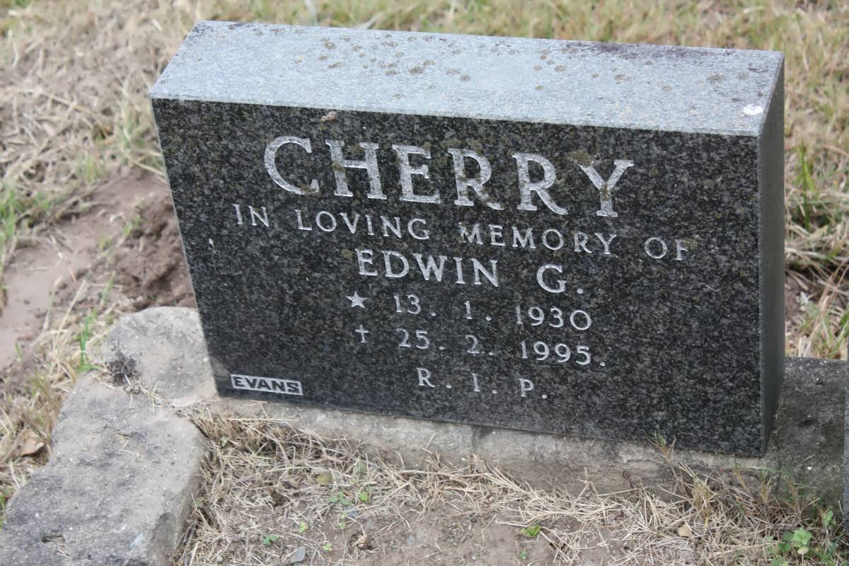 CHERRY Edwin G. 1930-1995