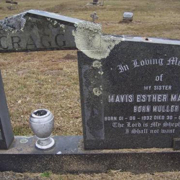 CRAGG Esther Martha nee MULLER 1932-2000