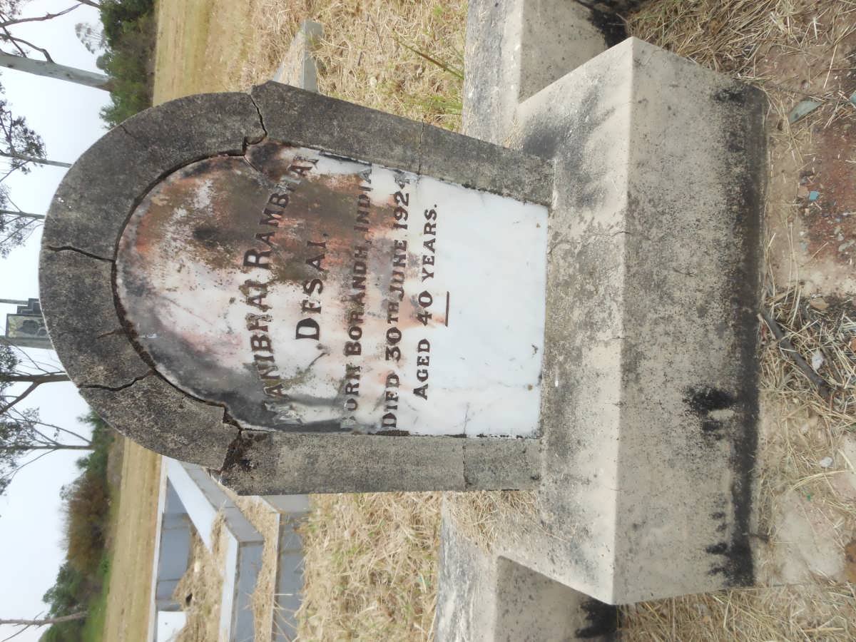DESAI Manibhai Rambhai -1924