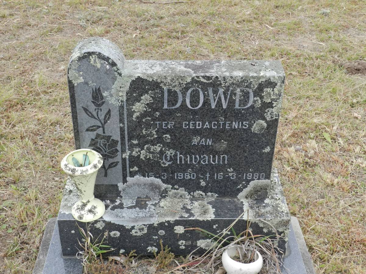 DOWD Chivaun 1980-1980