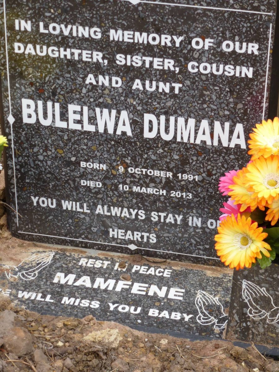 DUMANA Bulelwa 1991-2013