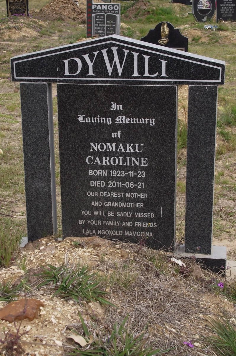 DYWILI Nomaku Caroline 1923-2011