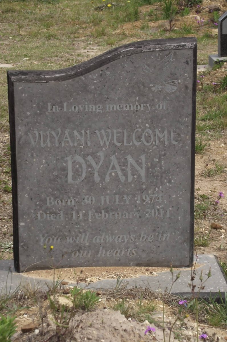 DYAN Vuyani Welcome 1974-2011