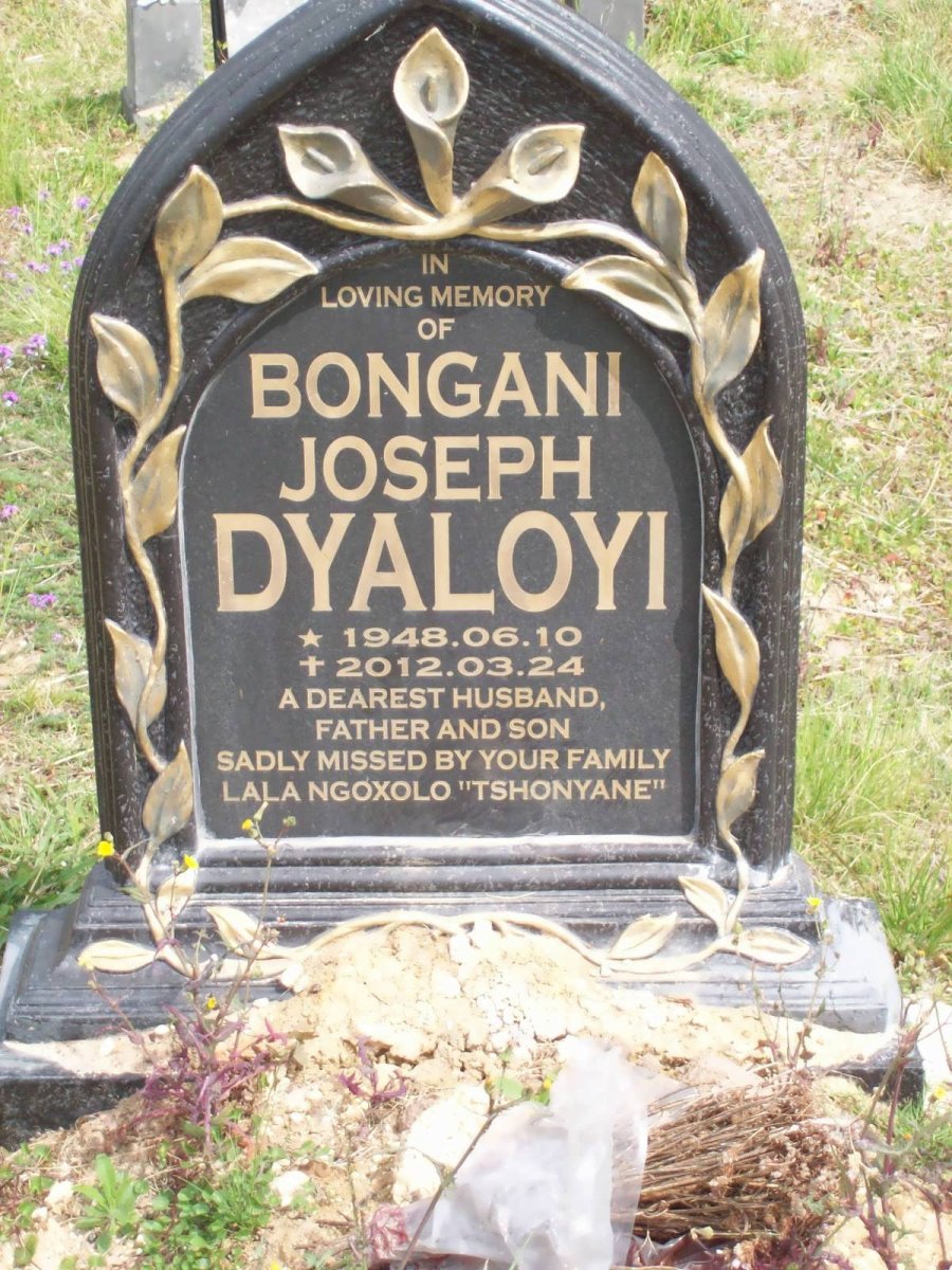 DYALOYI Bongani Joseph 1948-2012