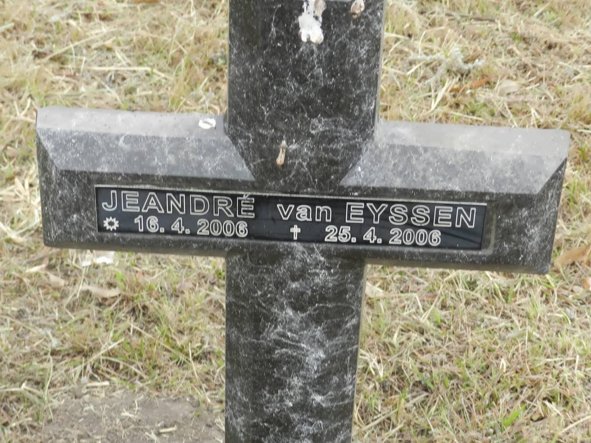 EYSSEN Jeandré, van 2006-2006