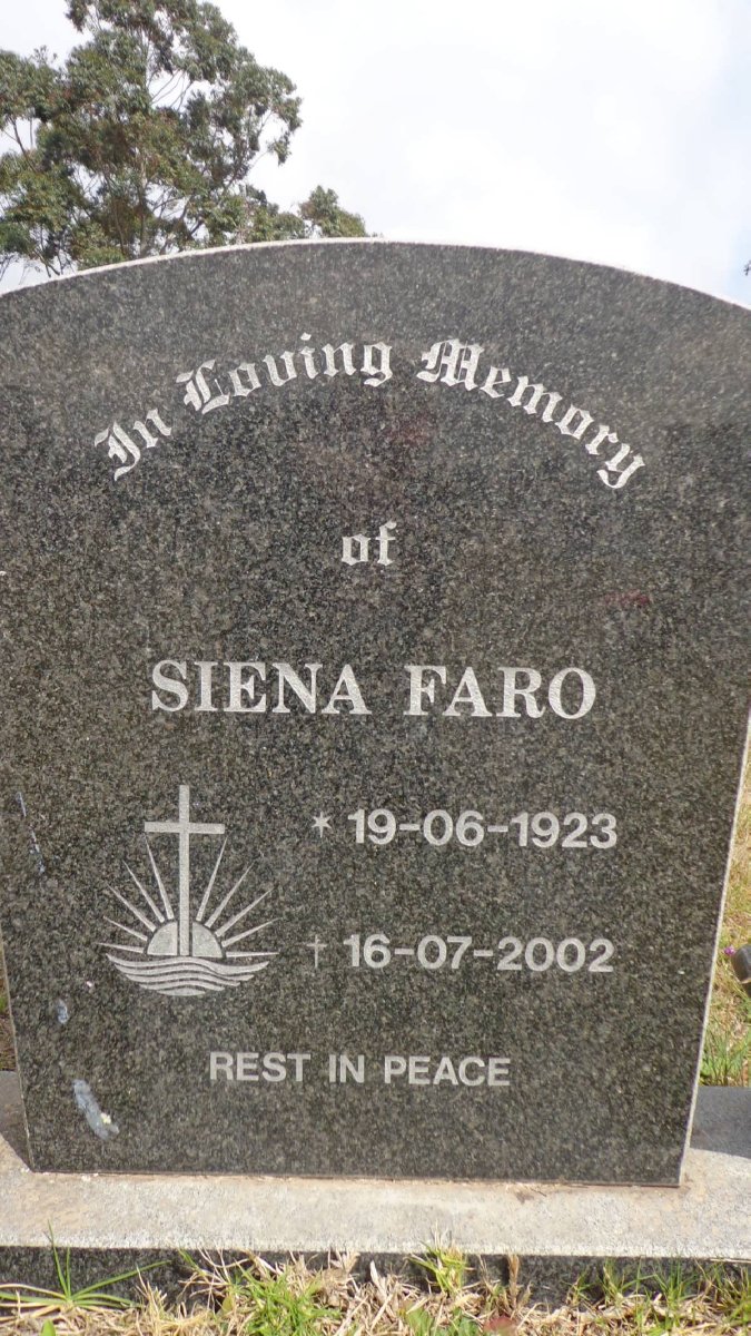 FARO Siena 1923-2002