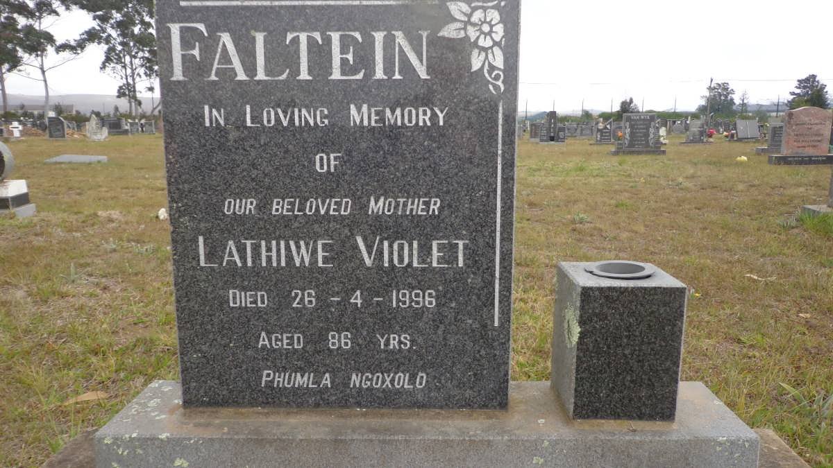 FALTEIN Lathiwe Violet -1996