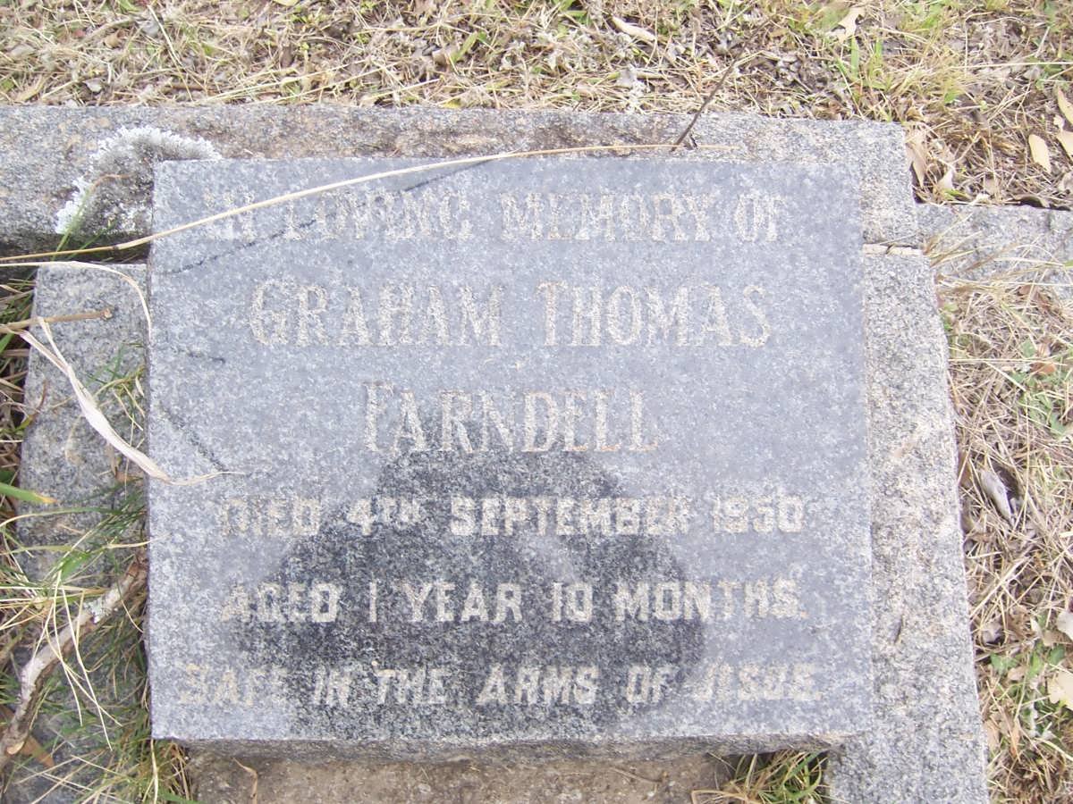 FARNDELL Graham Thomas -1950 