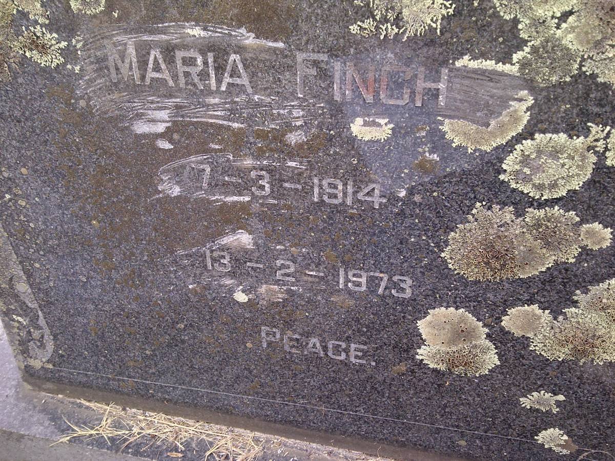 FINCH Maria 1914-1973