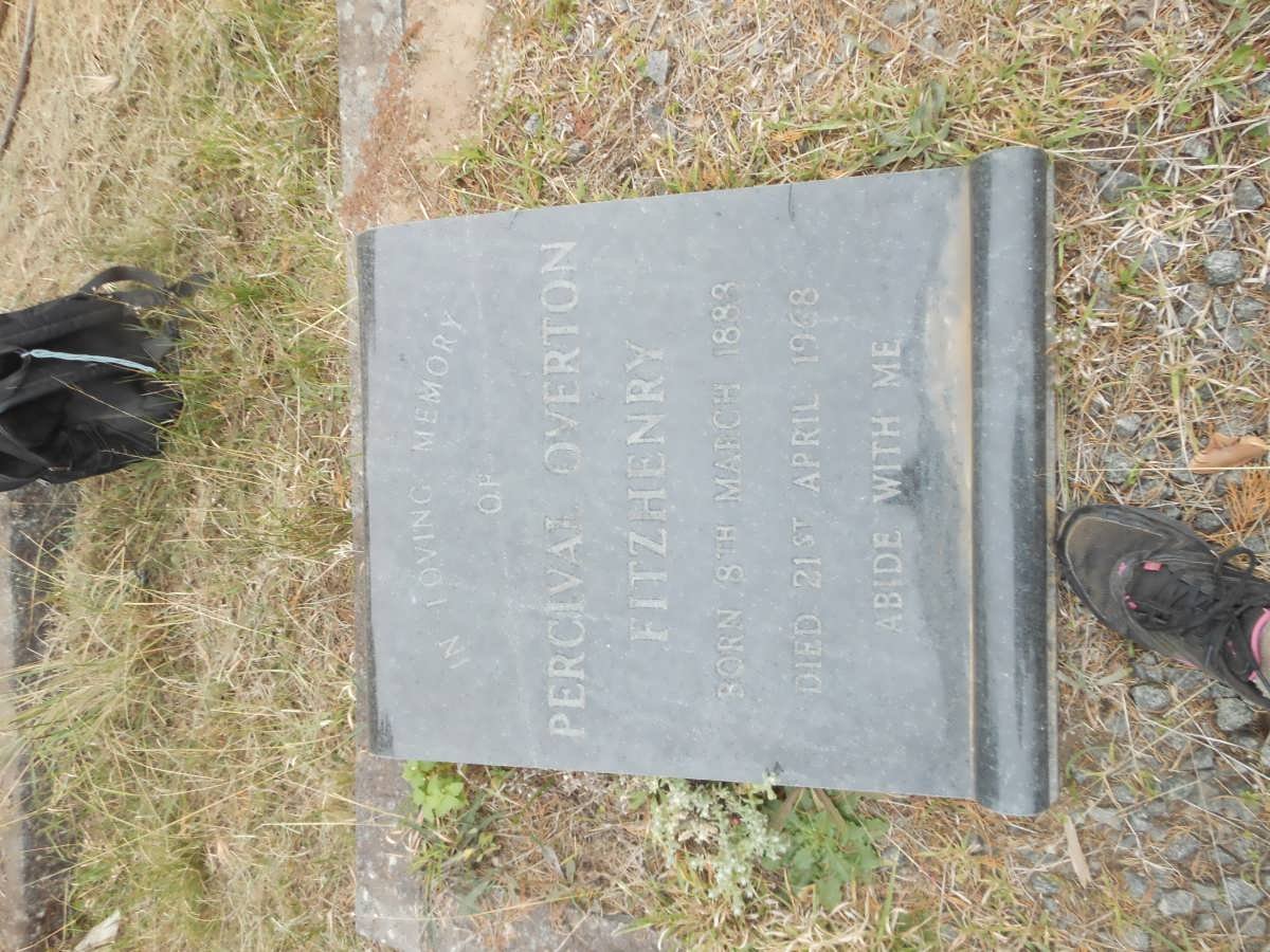 FITZHENRY Percival Overton 188?-1968