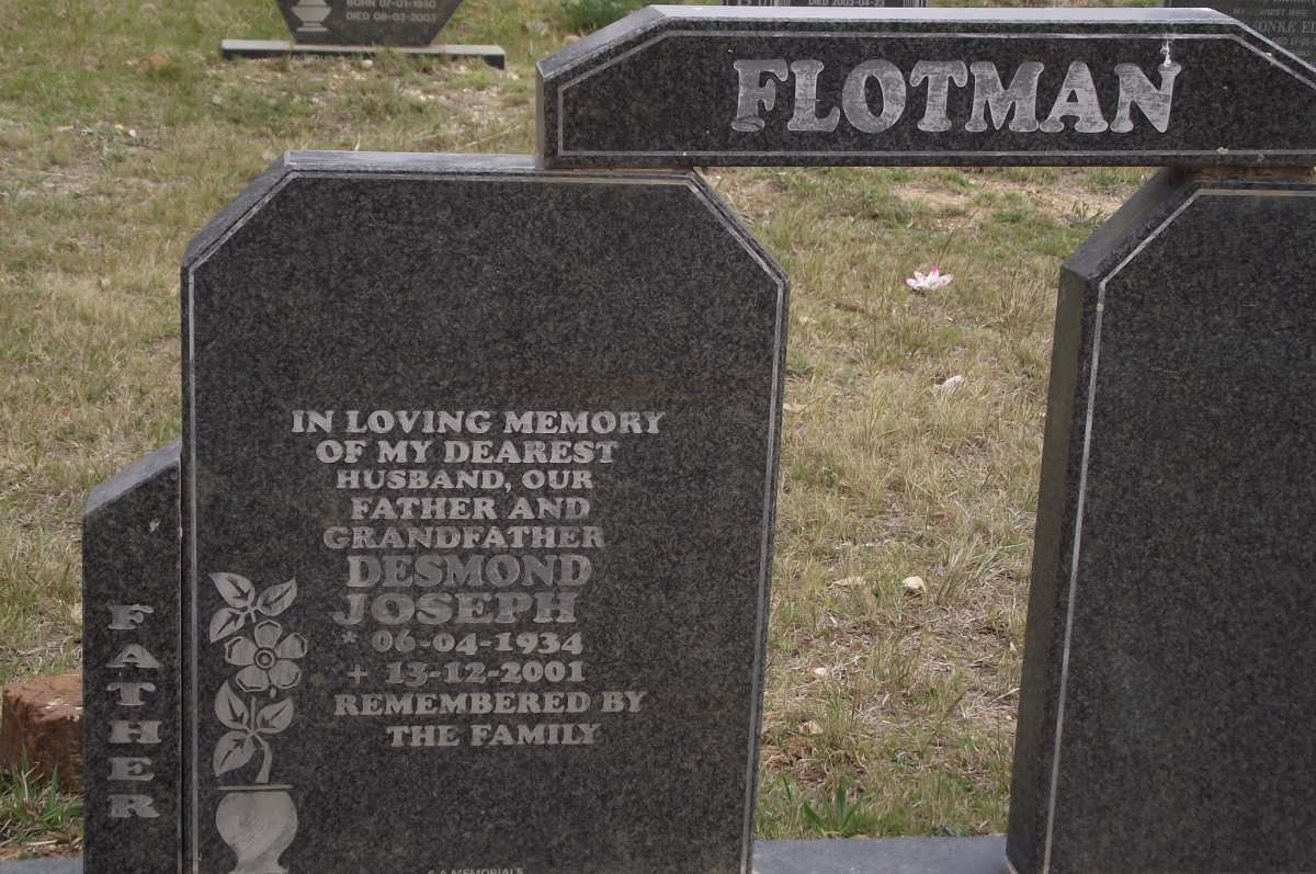 FLOTMAN Desmond Joseph 1934-2001