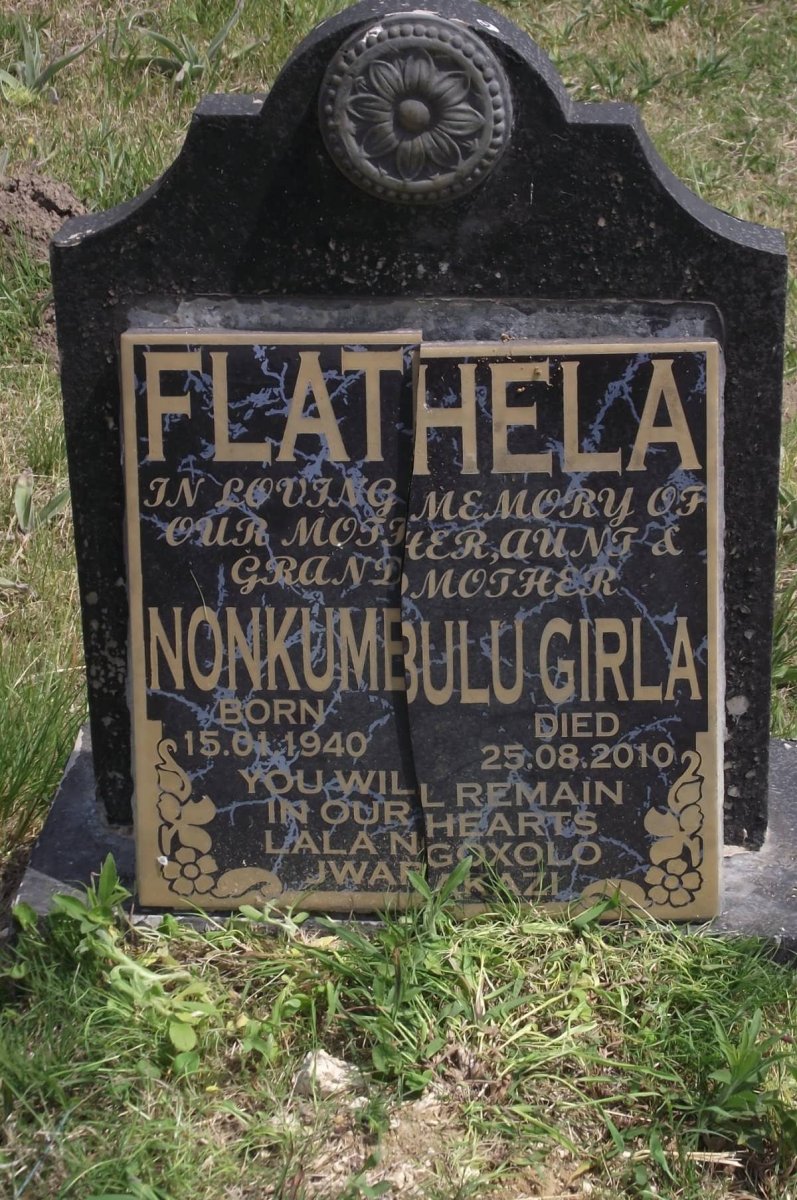 FLATHELA Nonkumbulu Girla 1940-2010