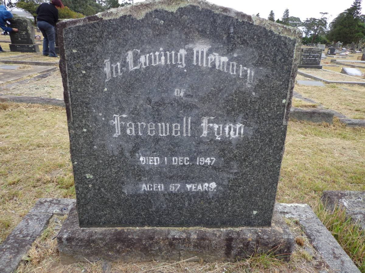 FYNN Farewell -1947