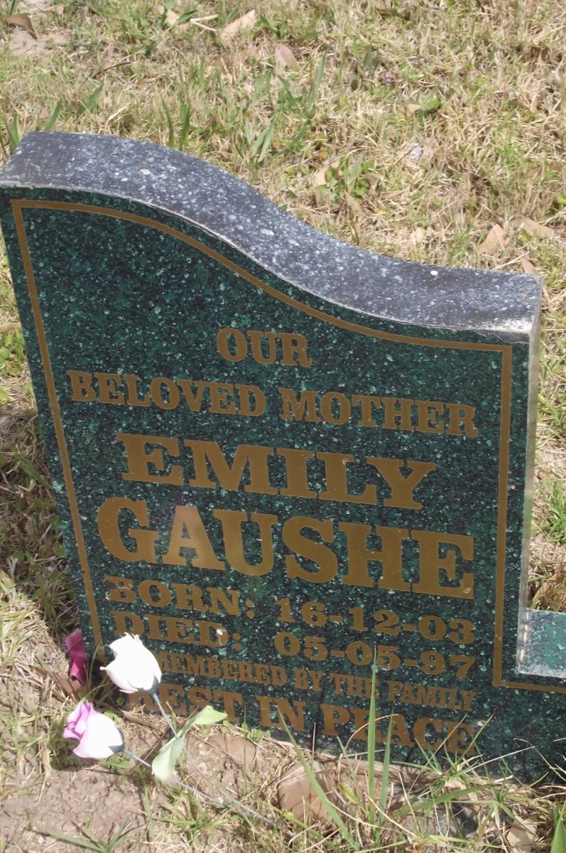 GAUSHE Emily 1903-1997