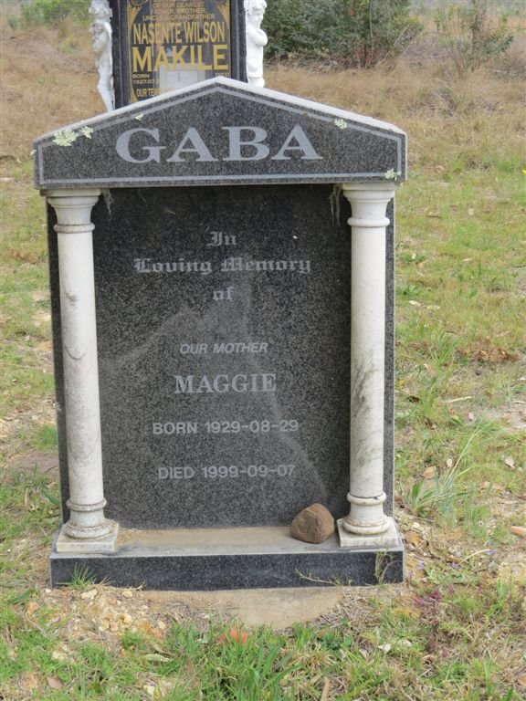 GABA Maggie 1929-1999