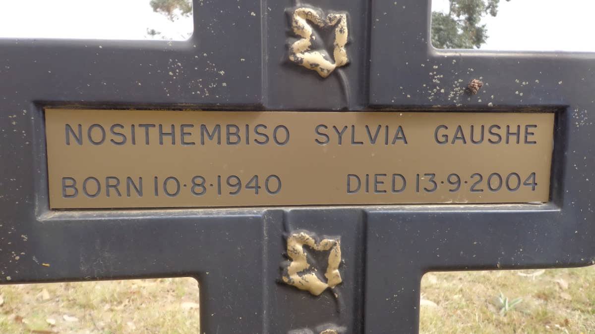 GAUSHE Nosithembiso Sylvia 1940-2004