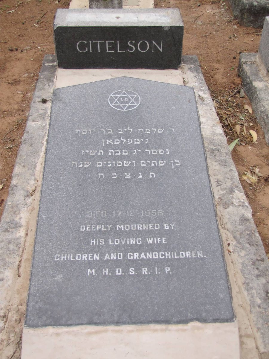 GITELSON ? -1958