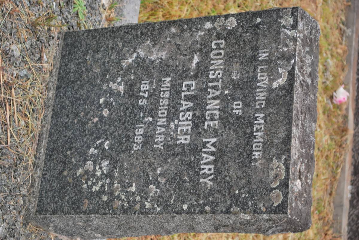 GLASIER Constance Mary 1875-1963