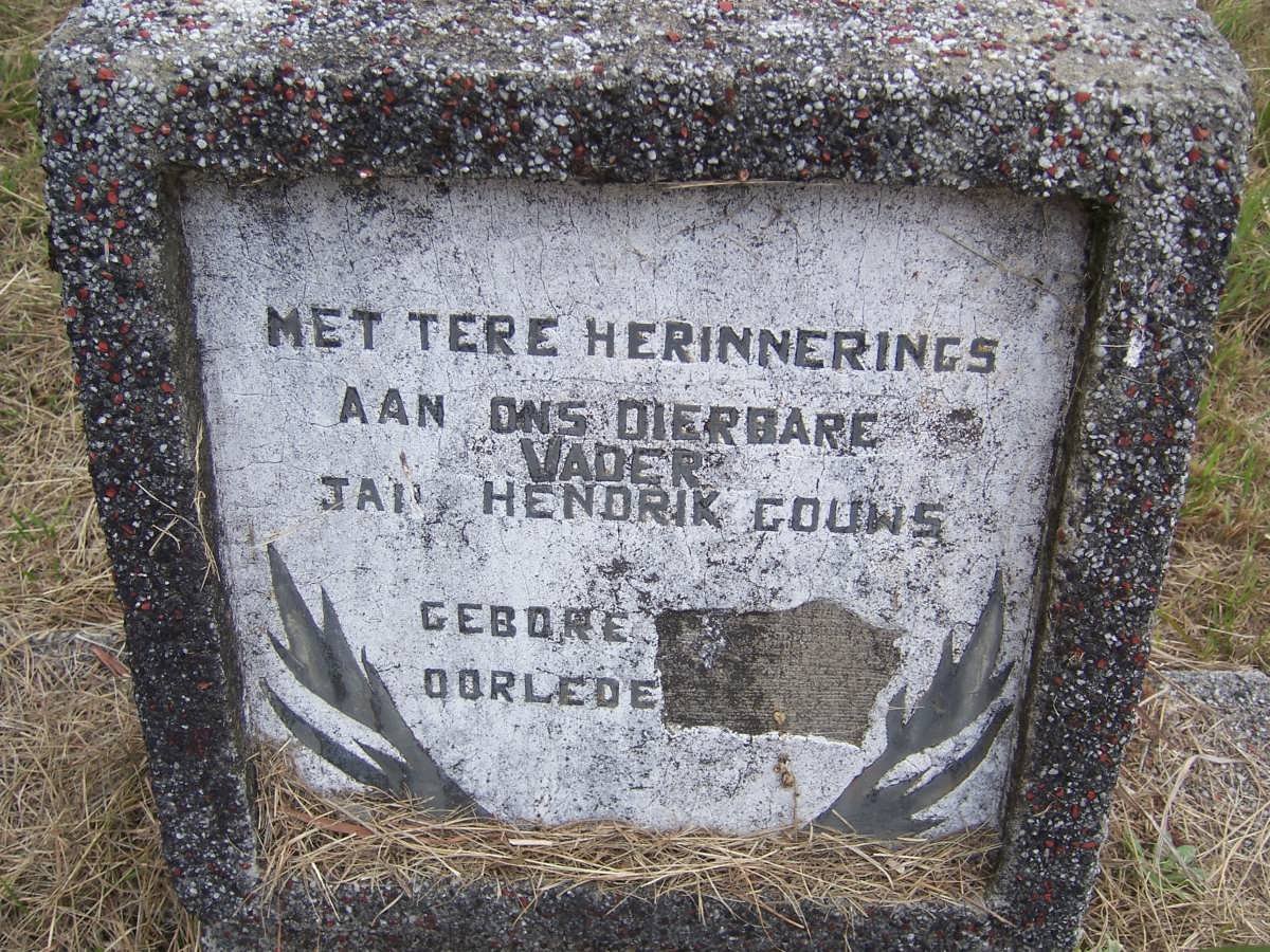 GOUWS Jan Hendrik 