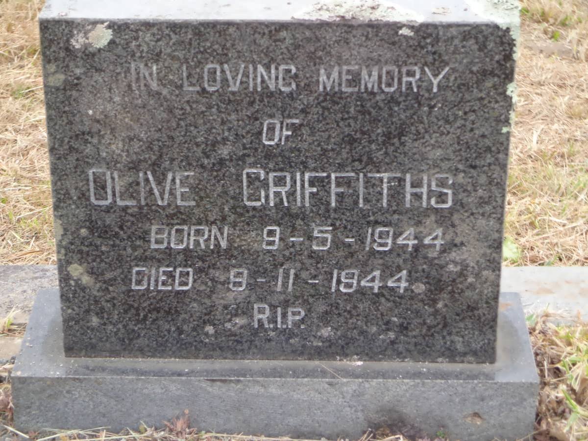 GRIFFITHS Olive 1944-1944