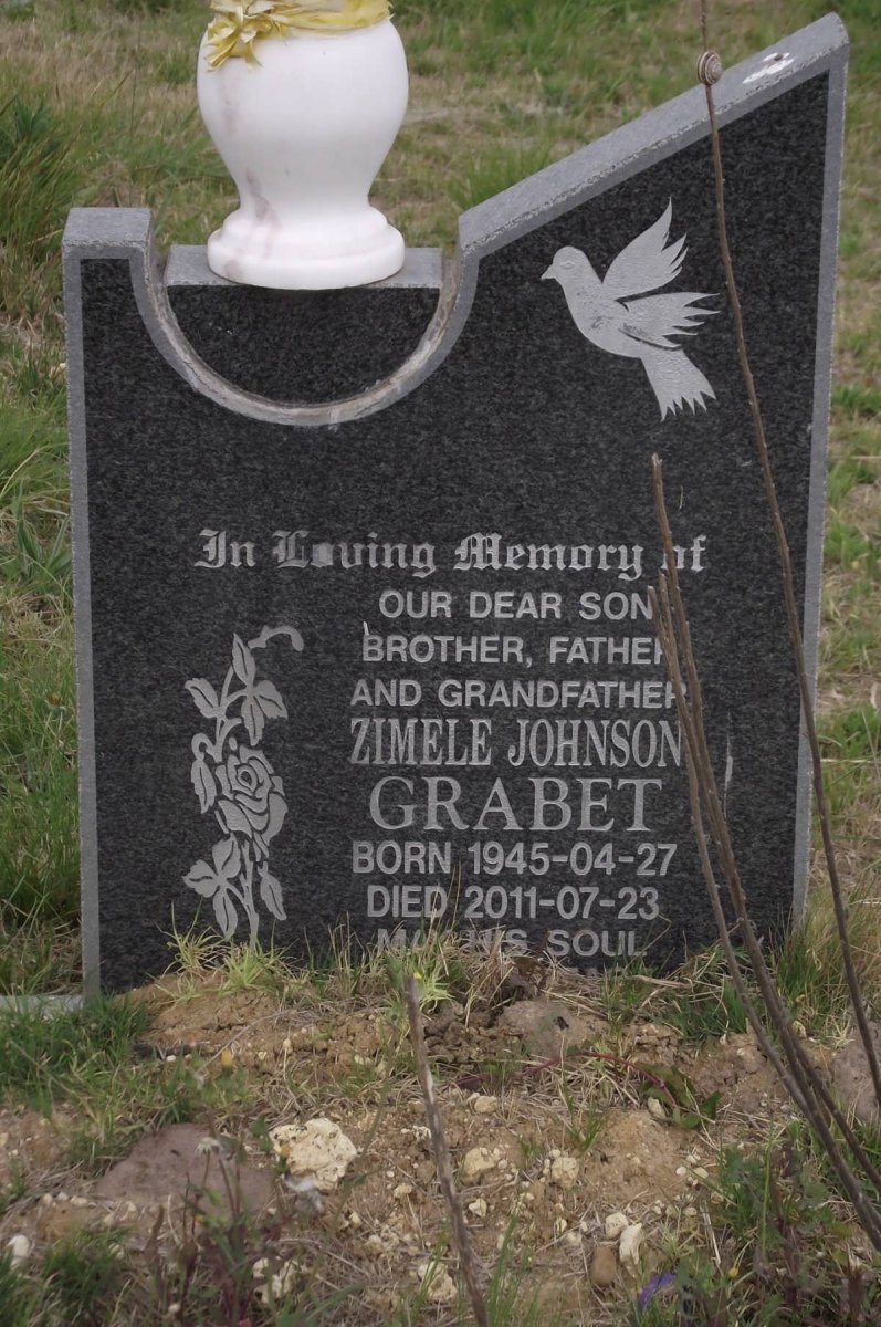GRABET Zimele Johnson 1945-2011