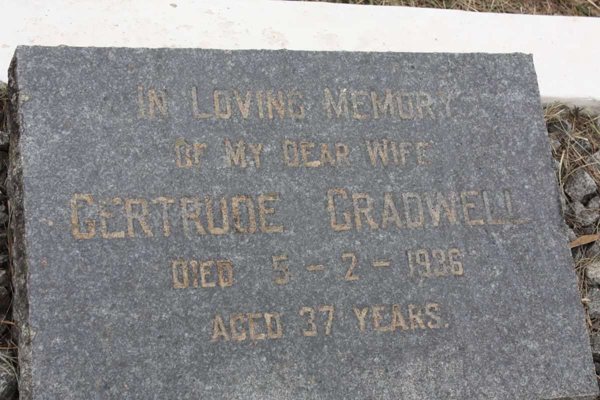 GRADWELL Gertrude -1936
