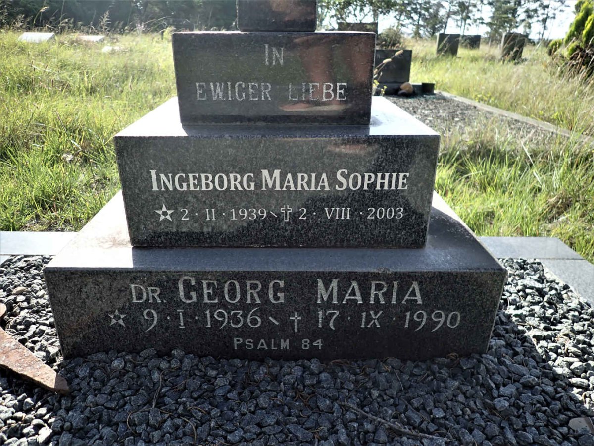 GRUBER Georg Maria 1936-1990 &amp; Ingeborg Maria Sophie 1939-2003