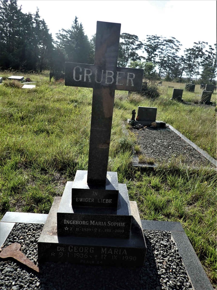 GRUBER Georg Maria 1936-1990 &amp; Ingeborg Maria Sophie 1939-2003