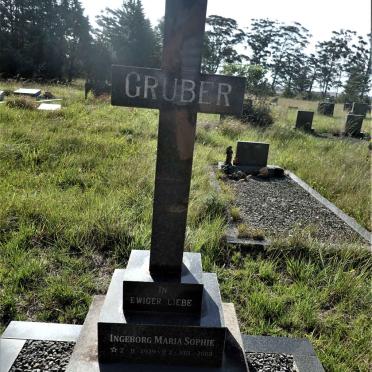 GRUBER Georg Maria 1936-1990 &amp; Ingeborg Maria Sophie 1939-2003