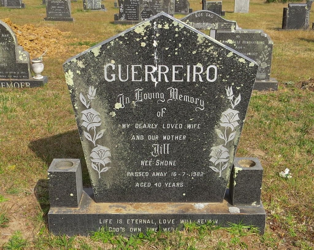 GUERREIRO Jill née SHONE -1982