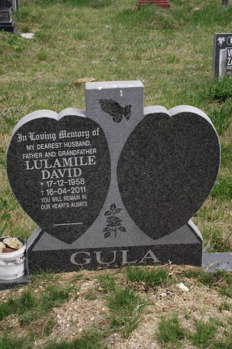 GULA Lulamile David 1958-2011