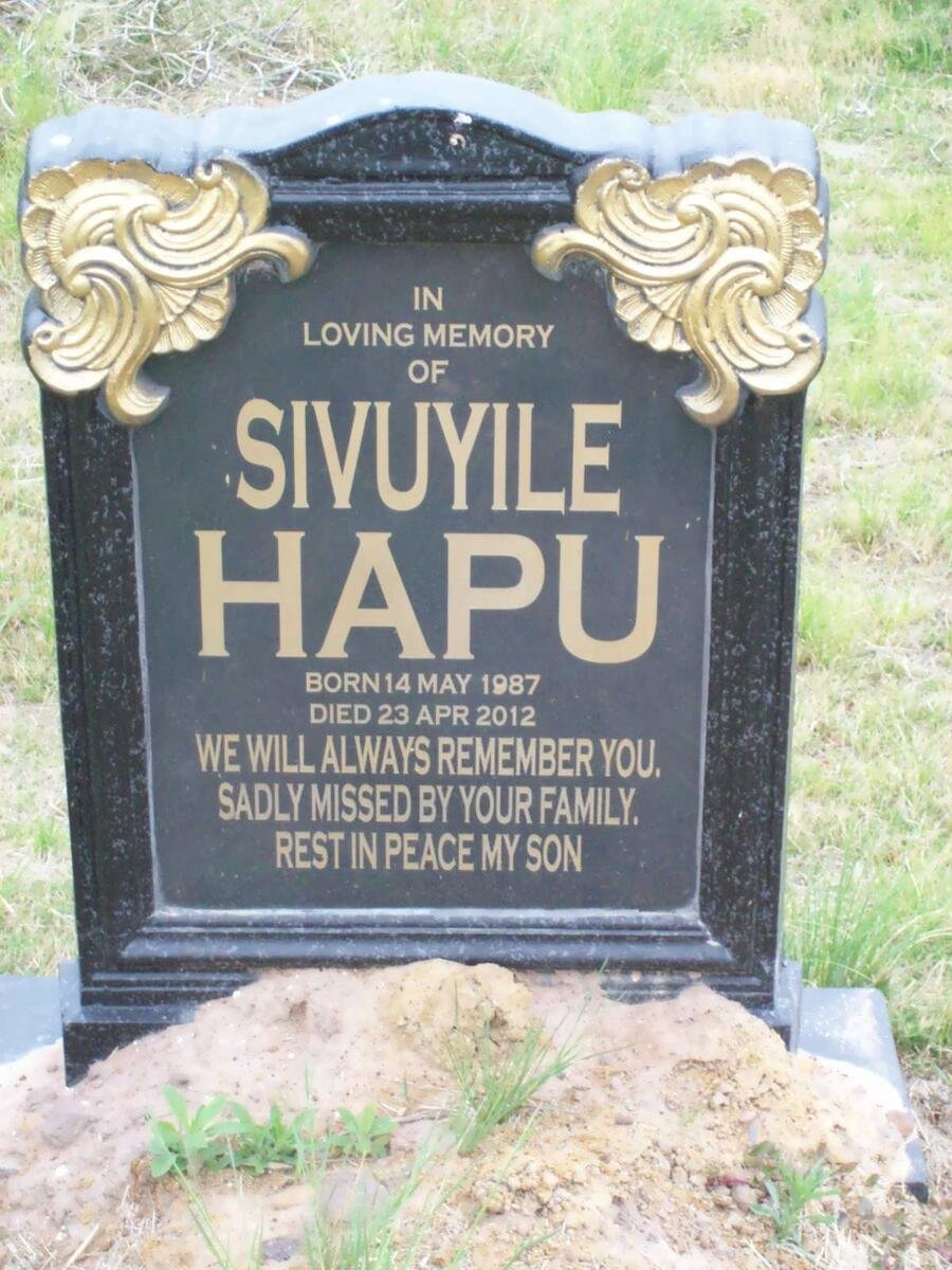 HAPU Sivuyile 1987-2012