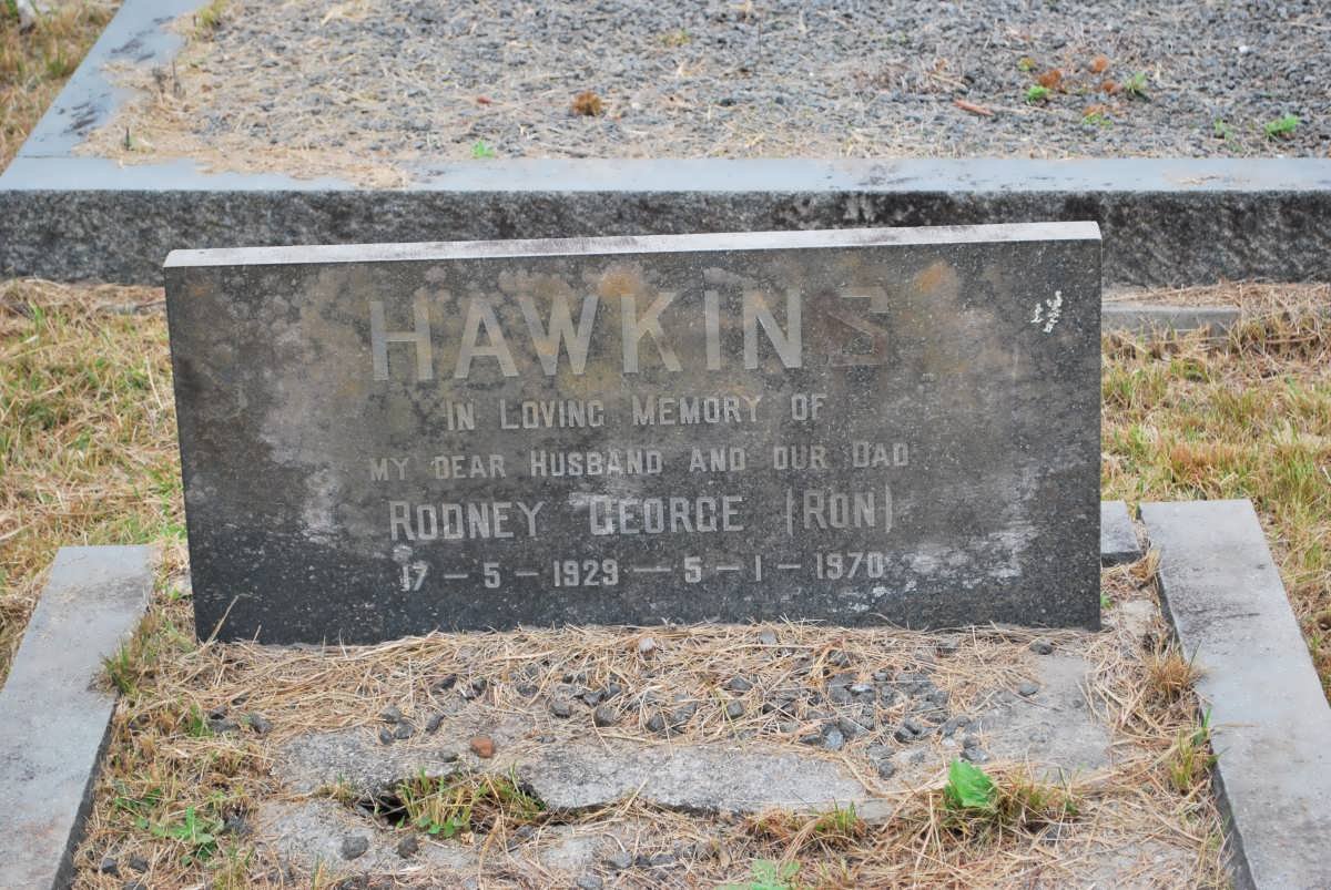 HAWKINS Rodney George 1929-1970