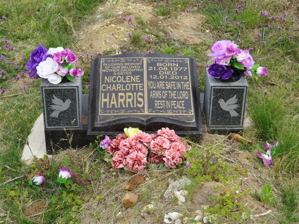 HARRIS Nicolene Charlotte 1977-2012