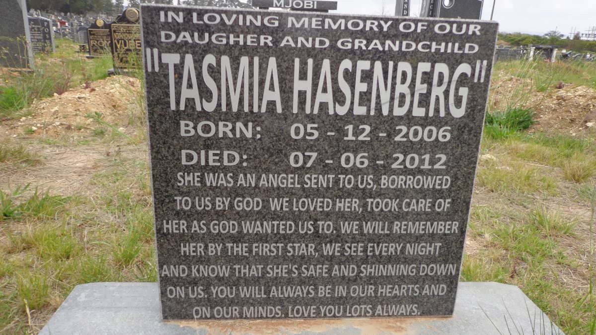 HASENBERG Tasmia 2006-2012