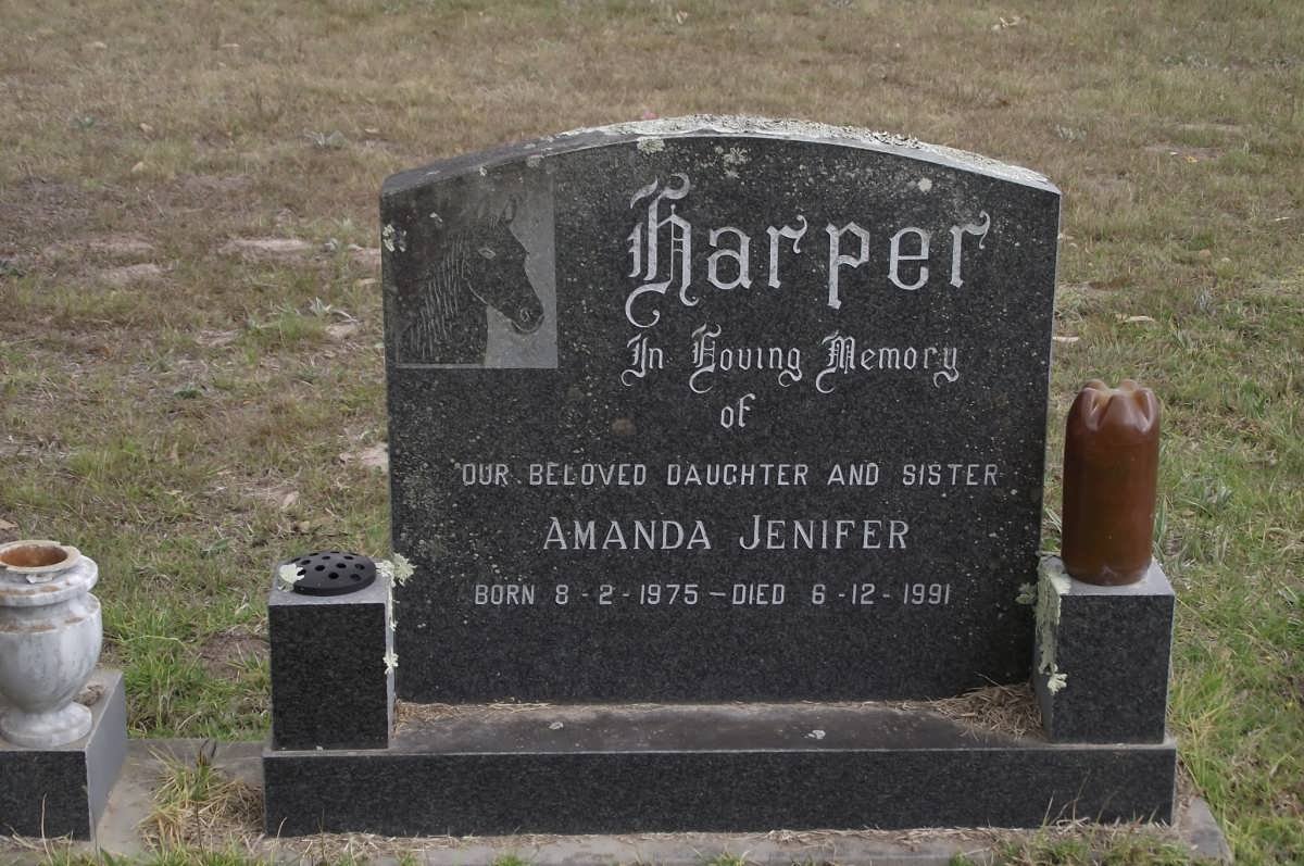 HARPER Amanda Jenifer 1975-1991