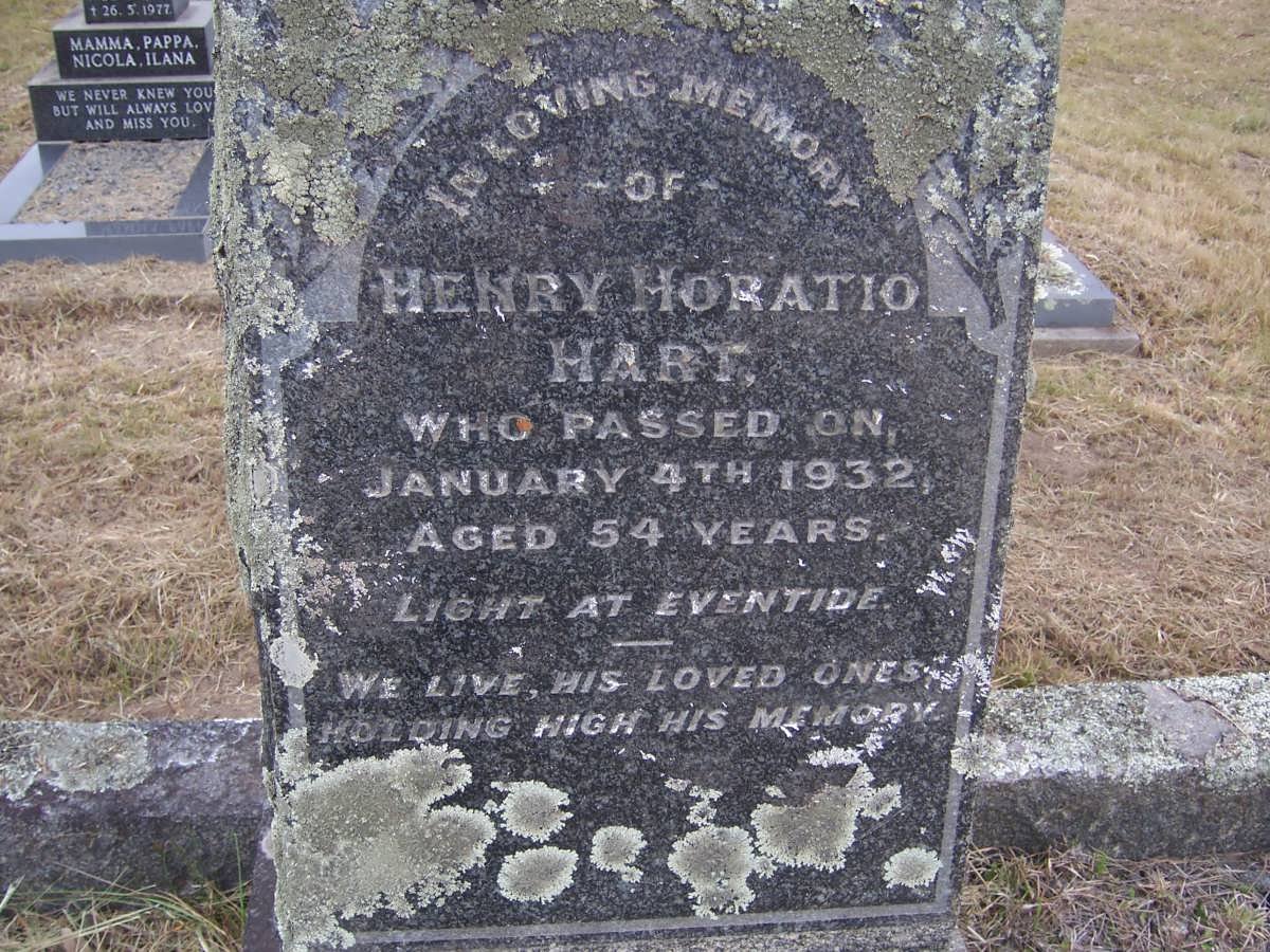 HART Henry Horatio -1932 